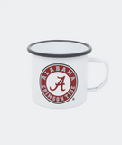 University of Alabama UA Crimson Tide 16 oz Large Mug Crow Canyon Home Enamelware