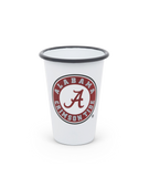 University of Alabama UA Crimson Tide 14 oz Tumbler Crow Canyon Home Enamelware