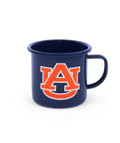 University of Auburn AU Tigers 16 oz Large Mug Crow Canyon Home Enamelware