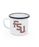 Florida State University FSU Seminoles 16 oz Large Mug Crow Canyon Home Enamelware