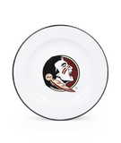 Florida State University FSU Seminoles Dinner Plate Crow Canyon Home Enamelware