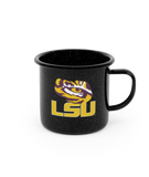 Louisiana State University LSU Tigers 16 oz Large Mug Crow Canyon Home Enamelware