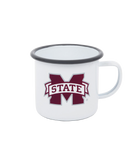 Mississippi State University MSU Bulldogs 16 oz Large Mug Crow Canyon Home Enamelware