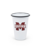 Mississippi State University MSU Bulldogs 14 oz Tumbler Crow Canyon Home Enamelware