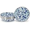 Tasting Dish, 4.25", Ocean Swirl Enamelware, Set of 6